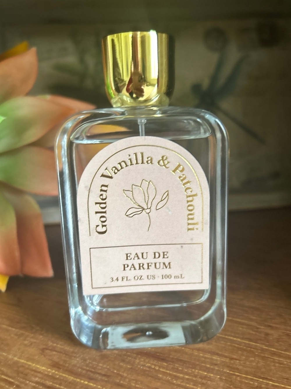 Golden Vanilla & Patchouli Perfume Eau De Parfum 3.4 *please see fill line
